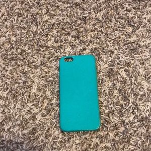 Teal phone case